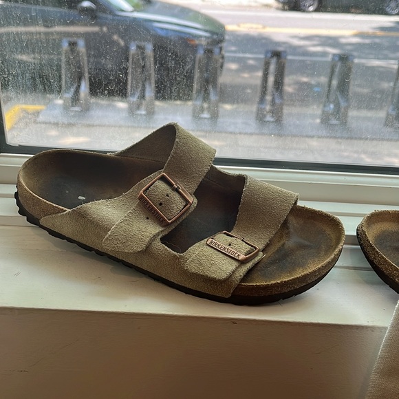 Birkenstock Sandals- Arizona Suede - Picture 3 of 6